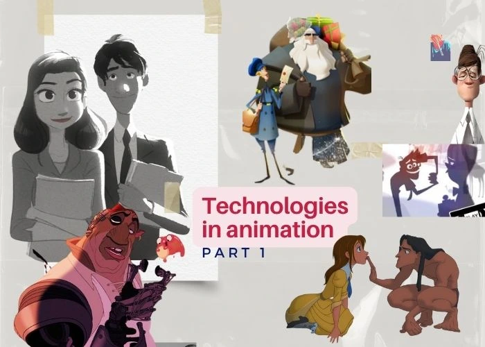 Technology in animation cgi 2d deep canvas shadow contouring