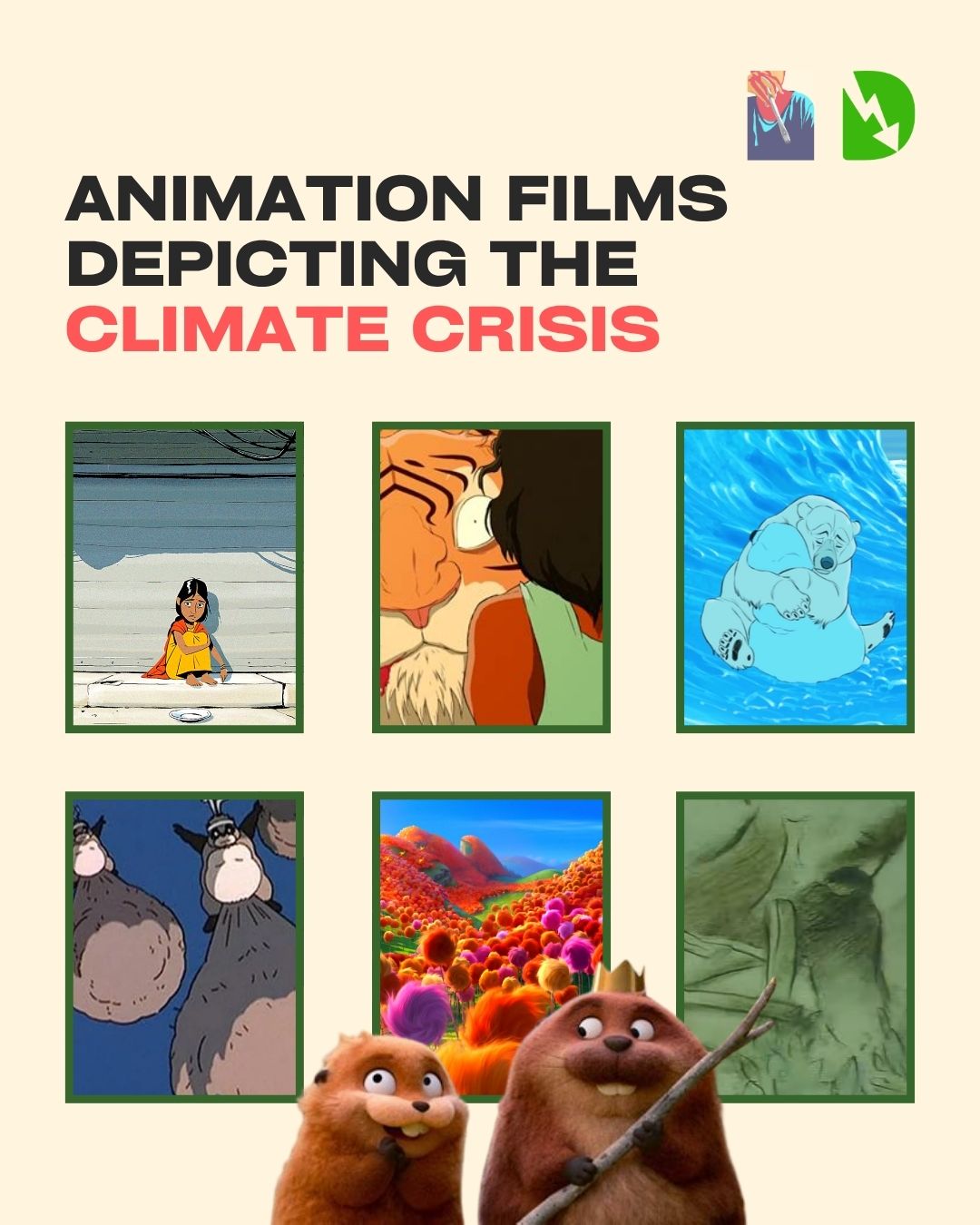 Animation films and climate crisis