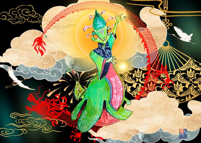 The female villian chameleon