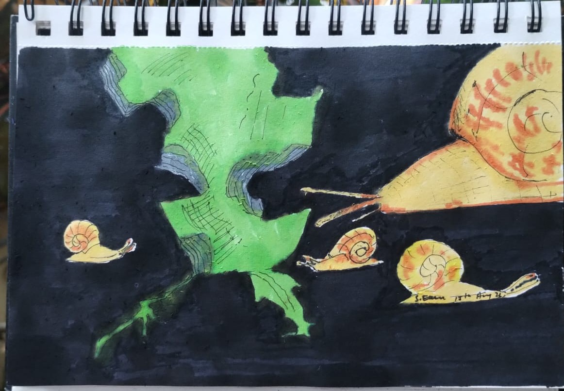 René Laloux The Snail. The Escargots and Tool The Pot